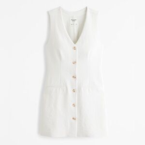 Abercrombie & Fitch White Mini Dress